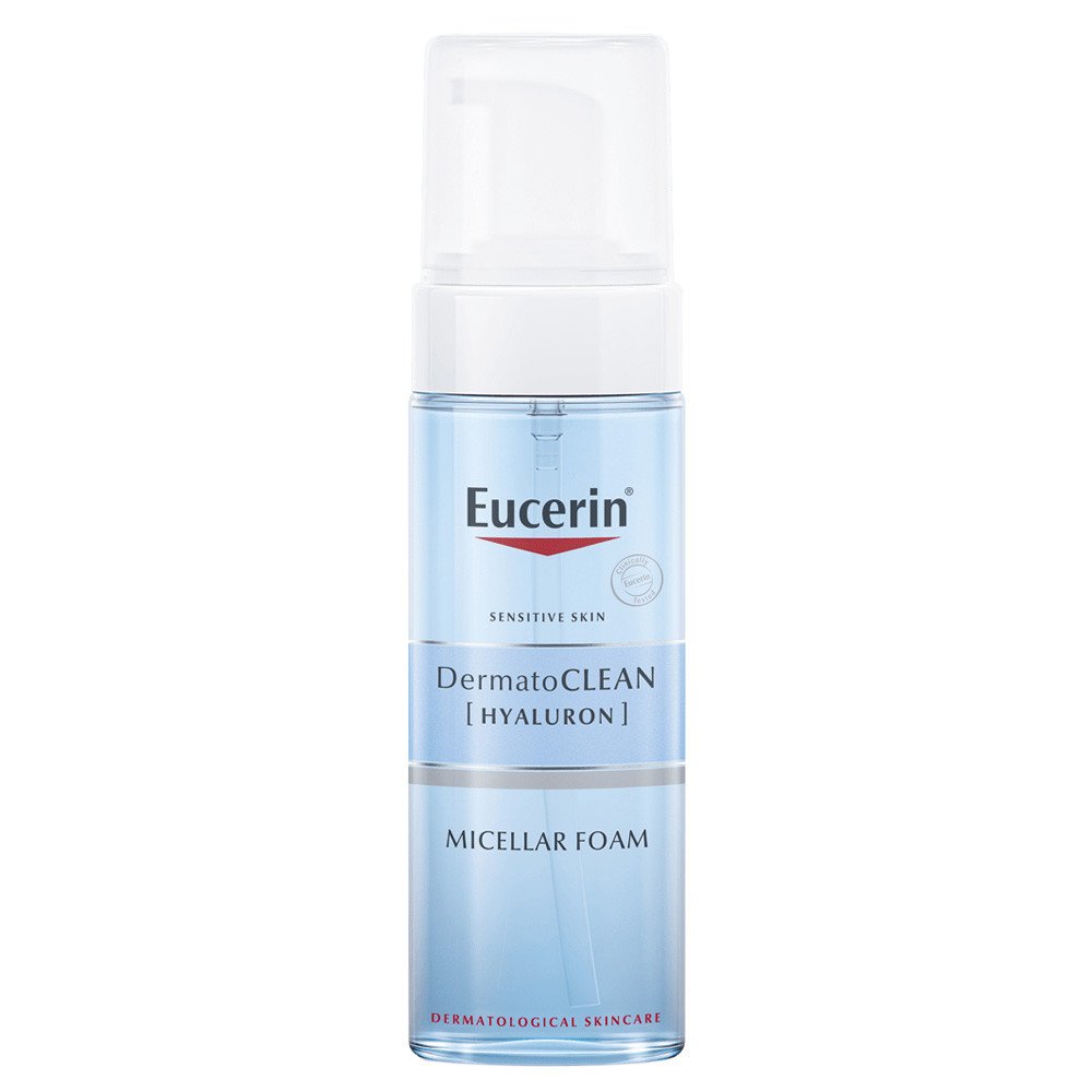 Eucerin DermatoClean Micellar Cleansing Foam 150ml غسول رغوي