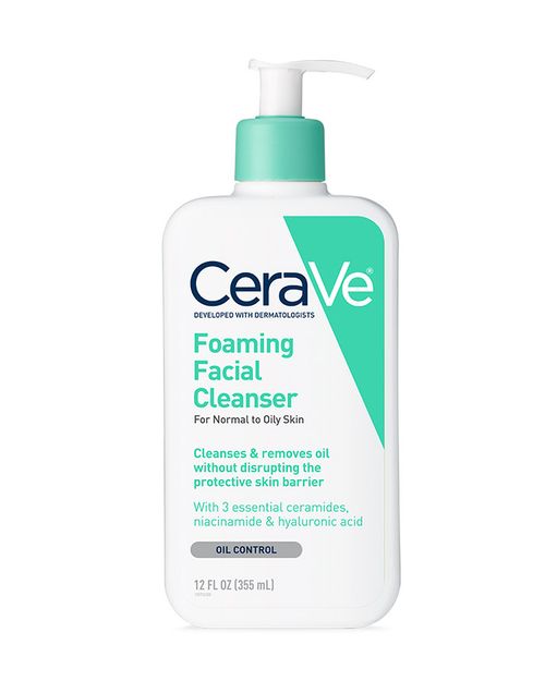 CeraVe Foaming Cleanser For Normal To Oily Skin 236ml غسول للبشرة الدهنية