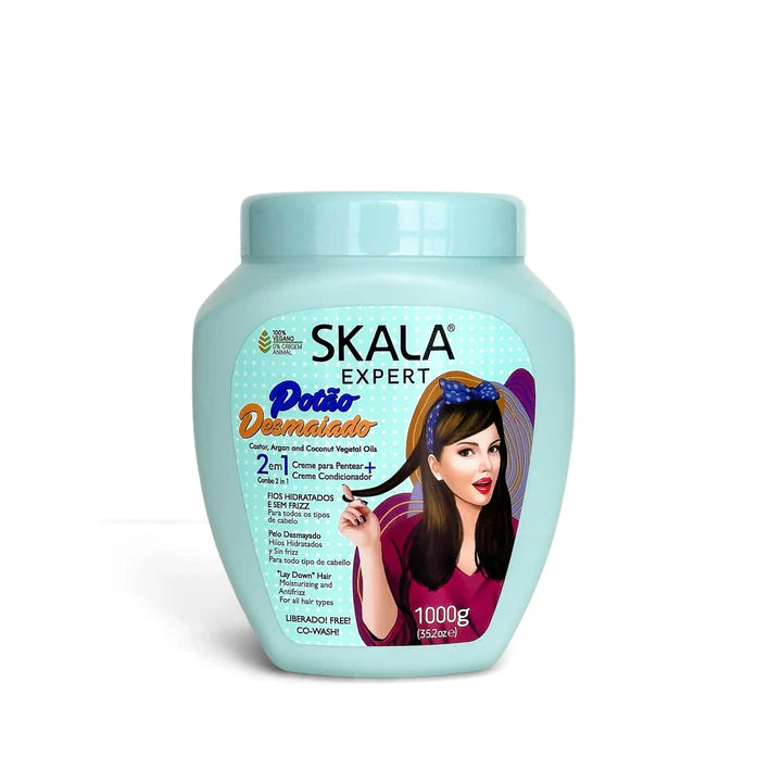 Skala Potao Desmaiado 2 in 1 Hair Cream 1000g -Blue كريم للشعر الجاف والباهت