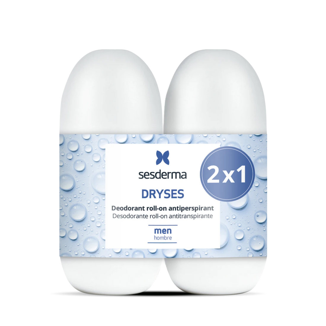 Offer Sesderma Dryses Deo Roll On (Men) 75ml 2 Pcs   بكج مزيل تعرق للرجال
