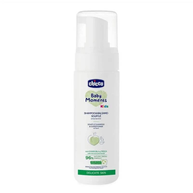 Chicco Souffle Baby Shampoo &amp; Conditioner 150ml شامبو وبلسم الأطفال
