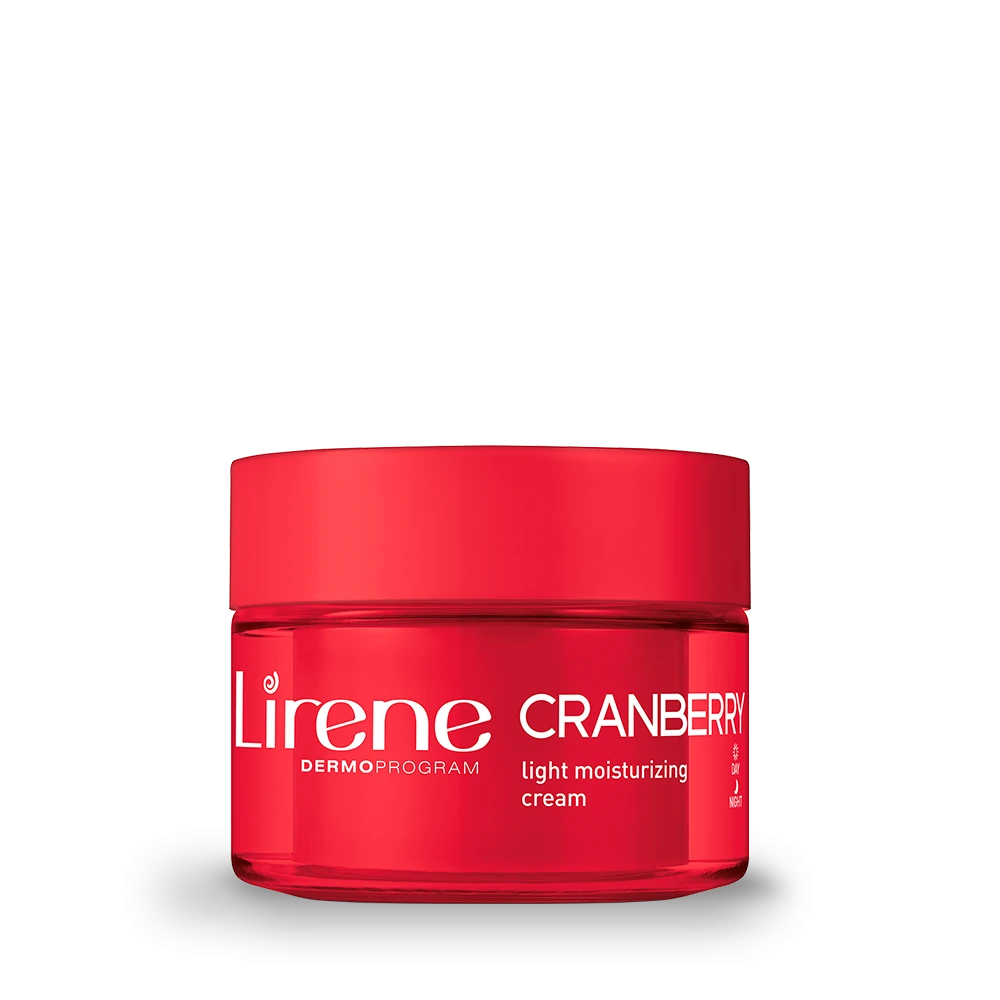 Lirene Cranberry Moisturizing Cream 50ml كريم مرطب للوجه بالتوت