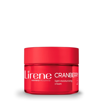 Lirene Cranberry Moisturizing Cream 50ml كريم مرطب للوجه بالتوت