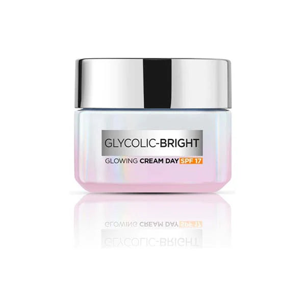 Loreal Glycolic Bright Glowing Day Cream 50Ml كريم نهاري للتفتيح