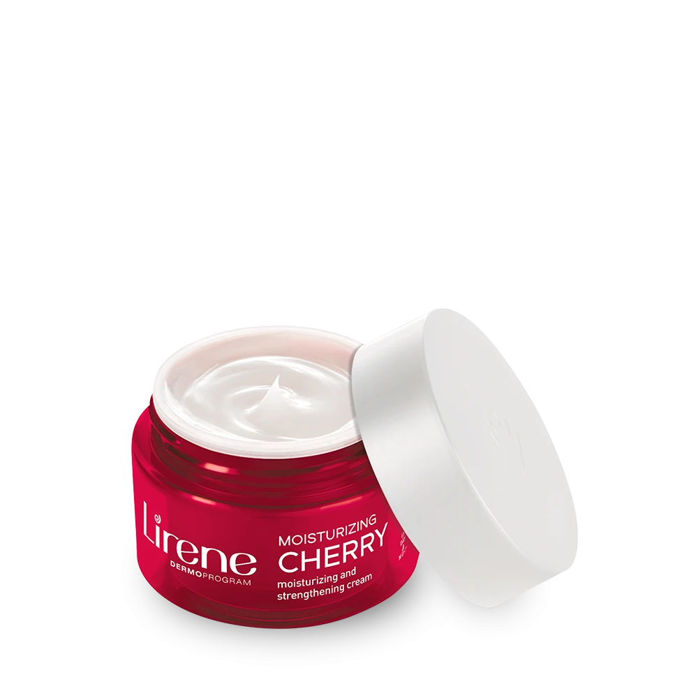 Lirene Cherry Moisturizing Cream 50ml كريم مرطب للبشرة