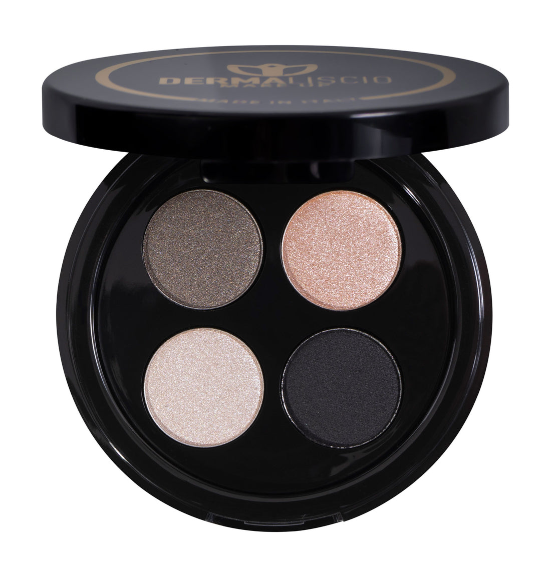 Dermaliscio Pearly Black Eye Shadow Palette (ESP02) 8ml باليت ظلال العيون