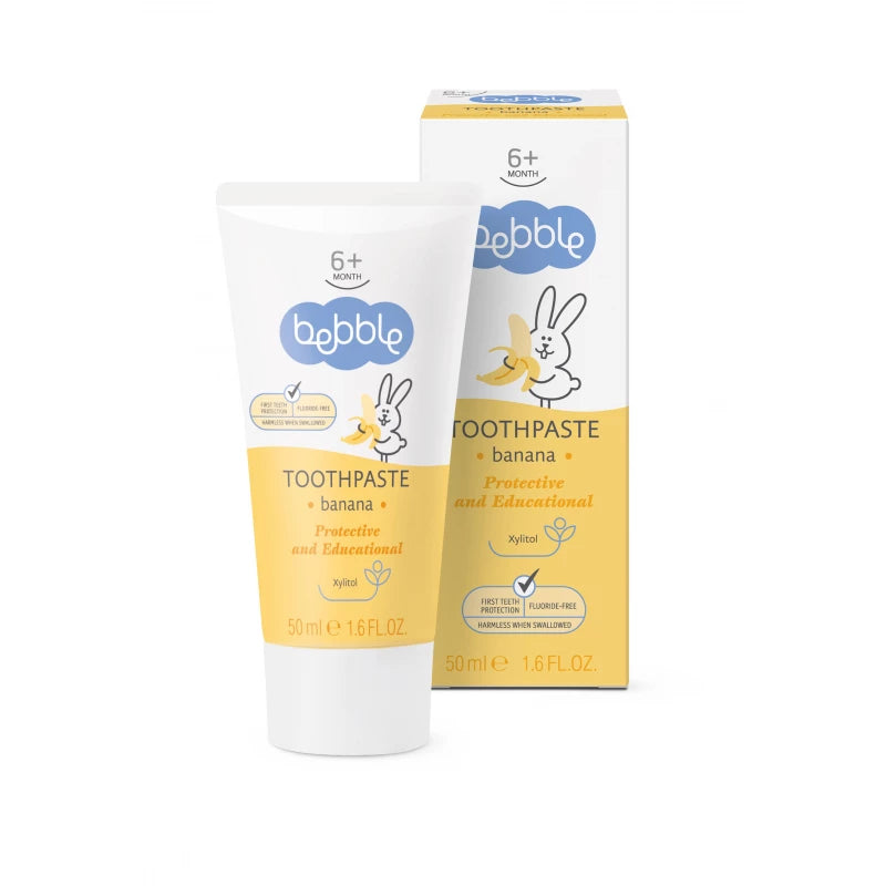 Bebble Banana Toothpaste 50ml معجون الاسنان للاطفال بالموز