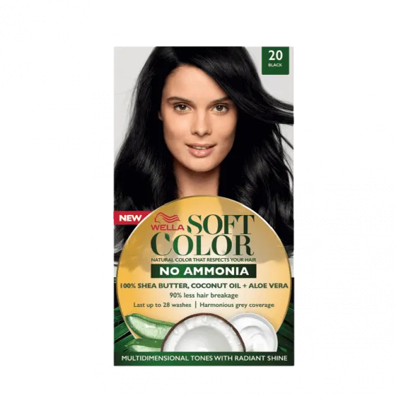 Wella Soft Color (20-Black) أسود