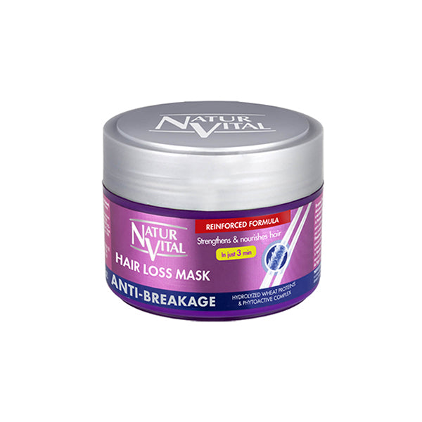NaturVital Hair Loss Anti Breakage Mask 500ml ماسك لتساقط الشعر