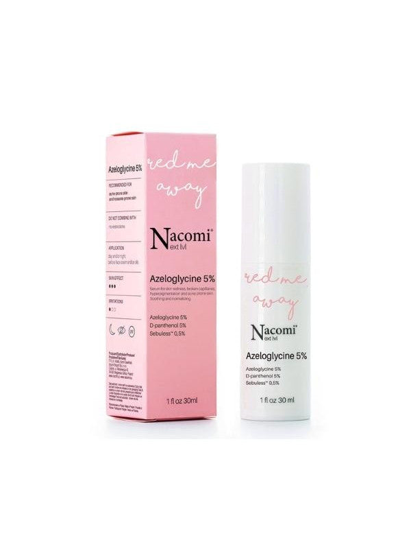 Nacomi Azeloglycine 5% Serum 30ml سيروم للبشرة الوردية والحساسة