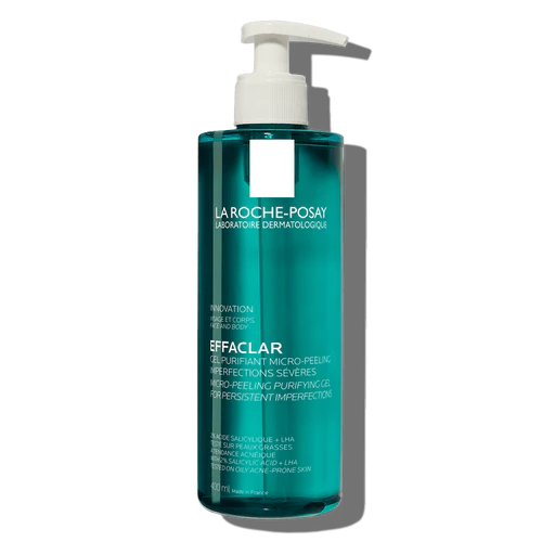 La Roche Posay Effaclar Micro Peeling Purifying Gel 400ml غسول جل للبشرة الدهنية ولمعرضة لحب لشباب