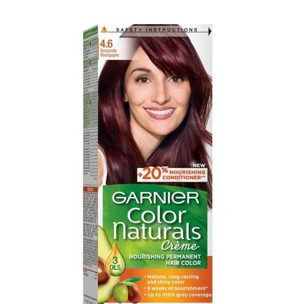 Garnier Color 4.6 -Burgundy أحمر غامق