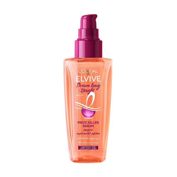 Loreal Elvive Derma Long Straight Frizz Serum 100ml سيروم لتجعد الشعر