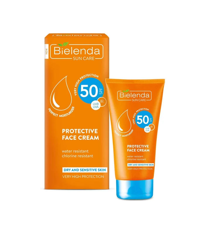 Bielenda Protective Spf50 Cream 50ml واقي شمس للبشرة الجافة والحساسة