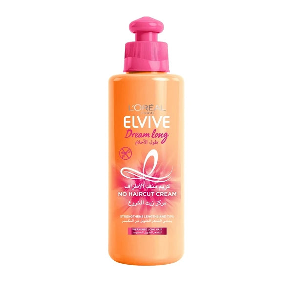 Loreal Elvive Dream Long No Hair Cut Cream 200ml كريم منقذ لأطراف الشعر