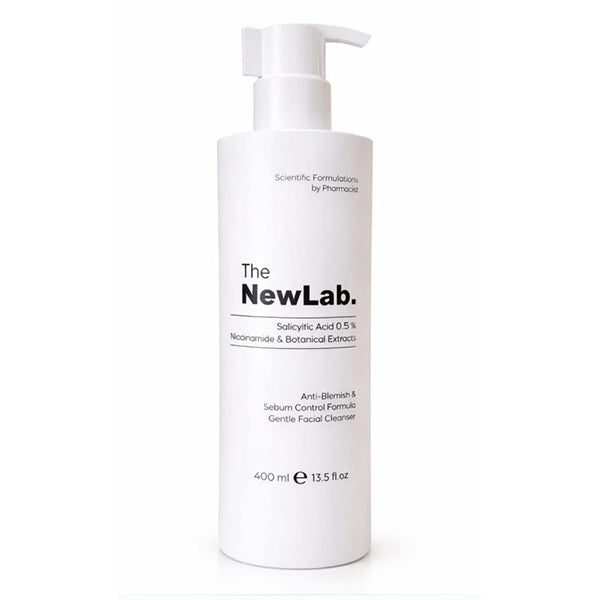 The Newlab Salicylic Acid 0.5% + Niacinamide Sebum Cleanser 400ml غسول الوجه بحمض الساليسيلك
