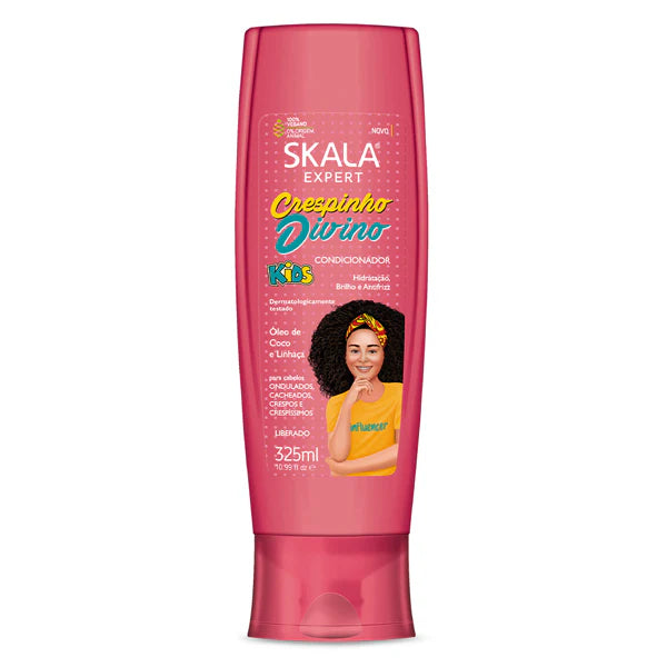 Skala Crespinho Divino Kids Conditioner 325ml بلسم يخفف من التجعد للأطفال