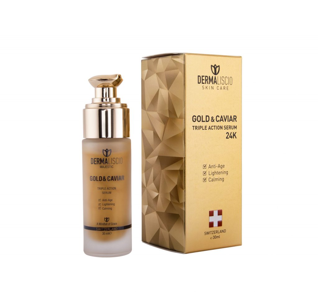 Dermaliscio Gold &amp; Caviar Serum 30ml سيروم الكافيار والذهب