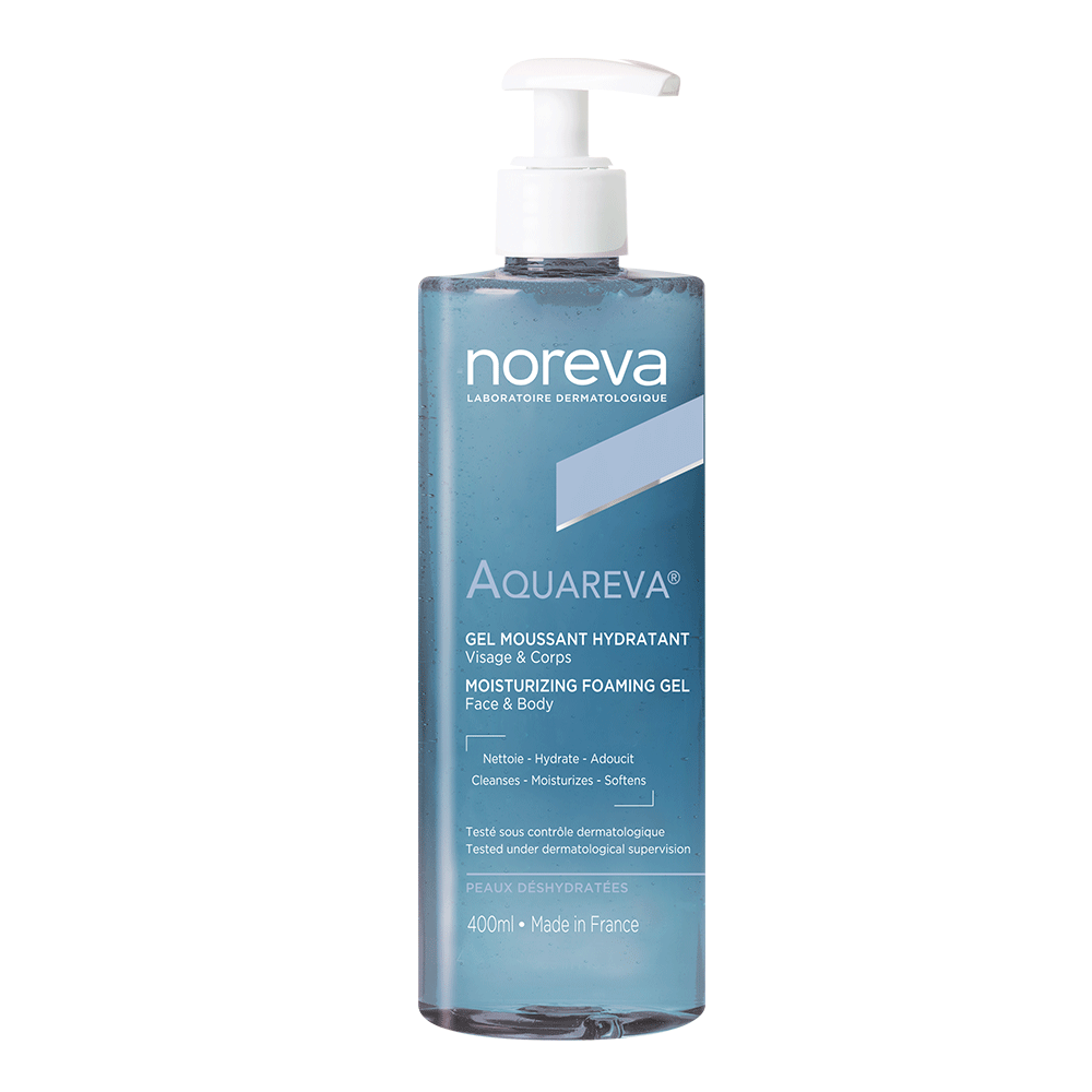 Noreva Aquareva Moisturising Foaming Gel 400ml جل رغوي للبشرة الجافة