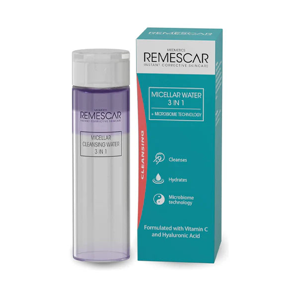 Remescar Micellar Water 3in1 200ml ميسيلار مزيل مكياج