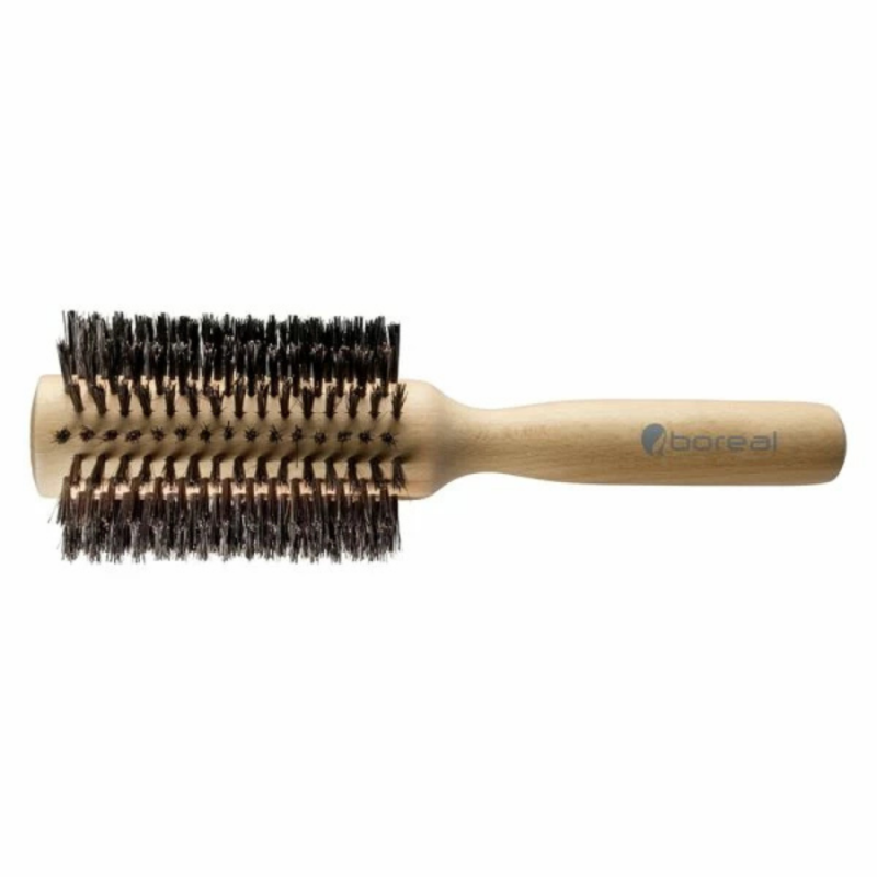 Boreal Giant Wood Roller Hair Brush -Pure Bristle فرشاة شعر اسطوانية ضخمة