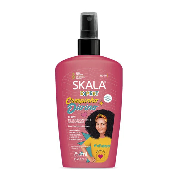 Skala Crespinho Divino Kids Spray 250ml بخاخ لتخفيف التشابك للشعر المجعد للاطفال