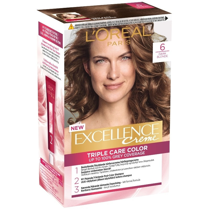 Garnier Excellence 6.0 -Dark Blonde أشقر داكن