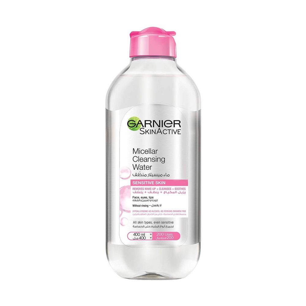 Garnier Micellar Cleansing Water 400ml (Sensitive Skin) ميسيلار مزيل مكياج