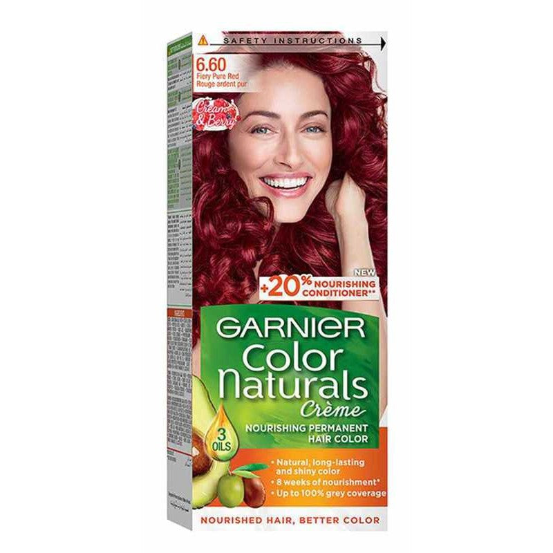 Garnier Color 6.6 -Intense Red أحمر نقي