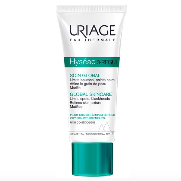 Uriage Hyseac 3-Regul Global Anti Imperfection Cream 40ml كريم لحب الشباب وآثاره للبشرة الدهنية