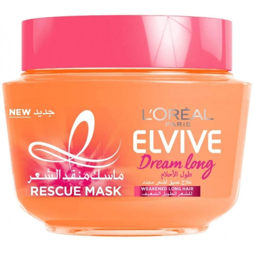 Loreal Elvive Dream Long Rescue Mask 300ml ماسك للشعر الضعيف