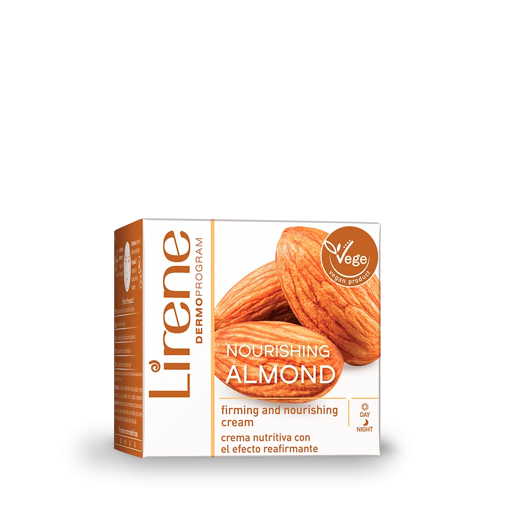 Lirene  Almond Oil Nourishing Cream 50ml كريم مغذي للبشرة