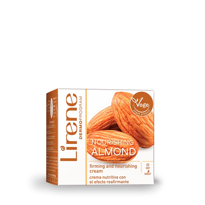 Lirene  Almond Oil Nourishing Cream 50ml كريم مغذي للبشرة