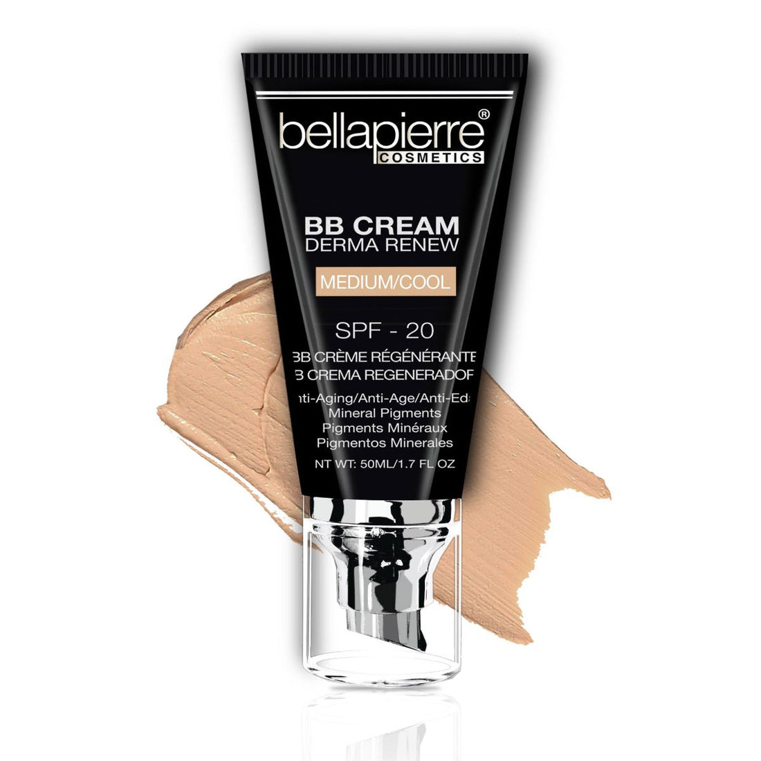 Bellapierre BB Spf20 Cream 50ml -Medium Cool بي بي كريم