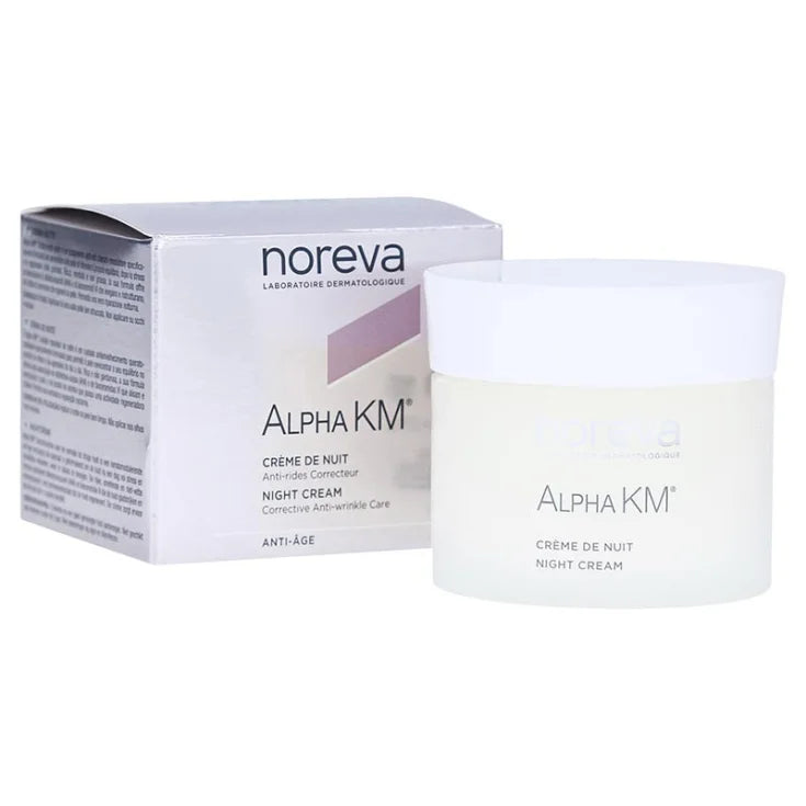 Noreva Alpha KM Night Cream 50ml كريم ليلي مضاد للتجاعيد