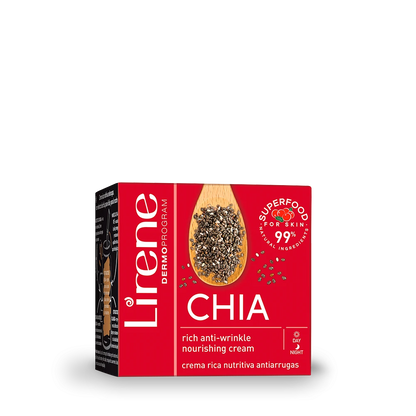 Lirene Chia Anti Wrinkle Cream 50ml كريم مغذي ومضاد للتجاعيد