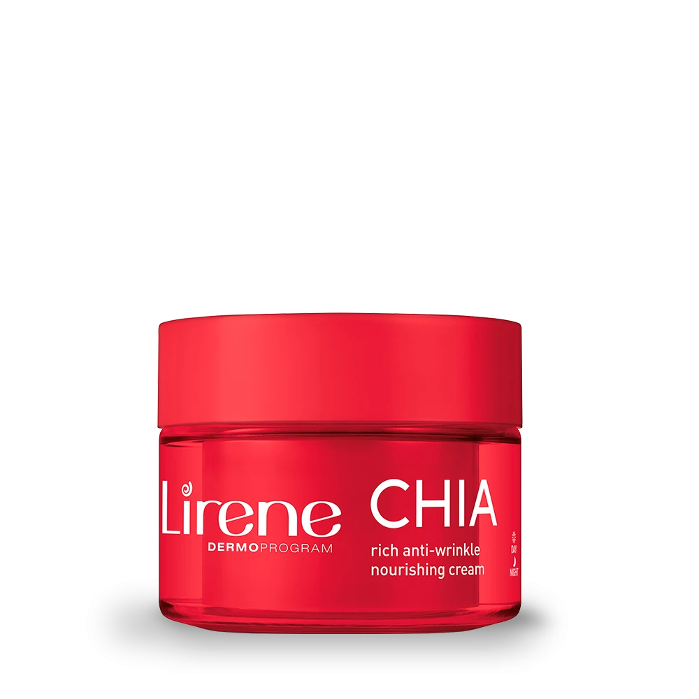 Lirene Chia Anti Wrinkle Cream 50ml كريم مغذي ومضاد للتجاعيد