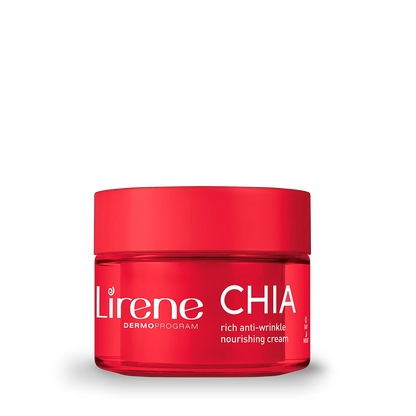 Lirene Chia Anti Wrinkle Cream 50ml كريم مغذي ومضاد للتجاعيد