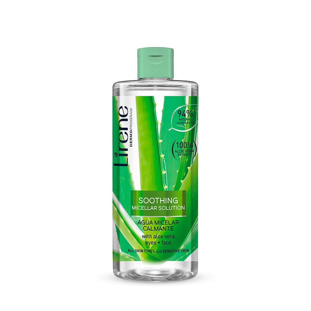 Lirene Soothing Micellar Water 400ml ميسيلار مزيل ميكياج