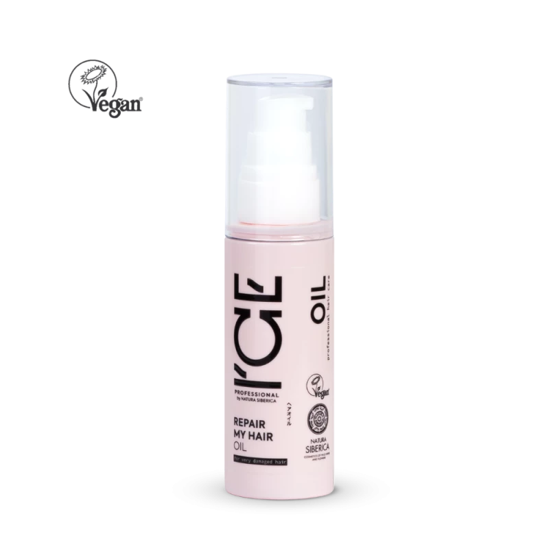 Natura Siberica Ice Repair My Hair Oil 50ml زيت لاصلاح الشعر والتقصف