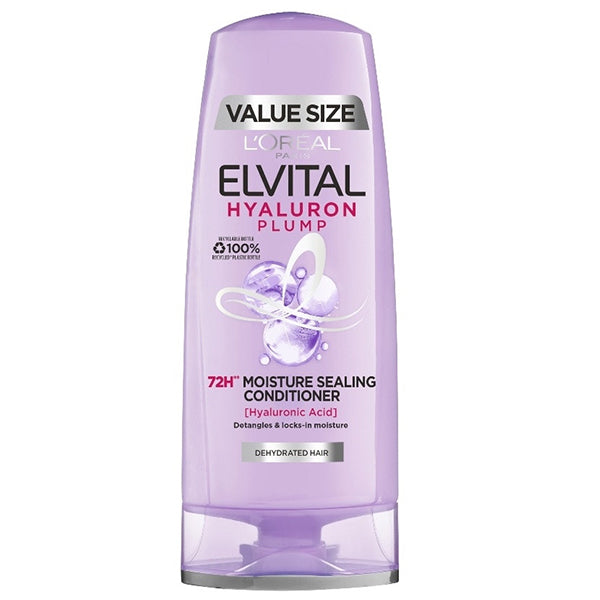 Loreal Elvive Hyaluronic Acid Conditioner 400ml بلسم بحمض الهيالورونيك