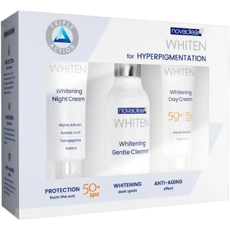 Novaclear Whiten Hyperpigmentation Set  بكج لمعالجة التصبغات