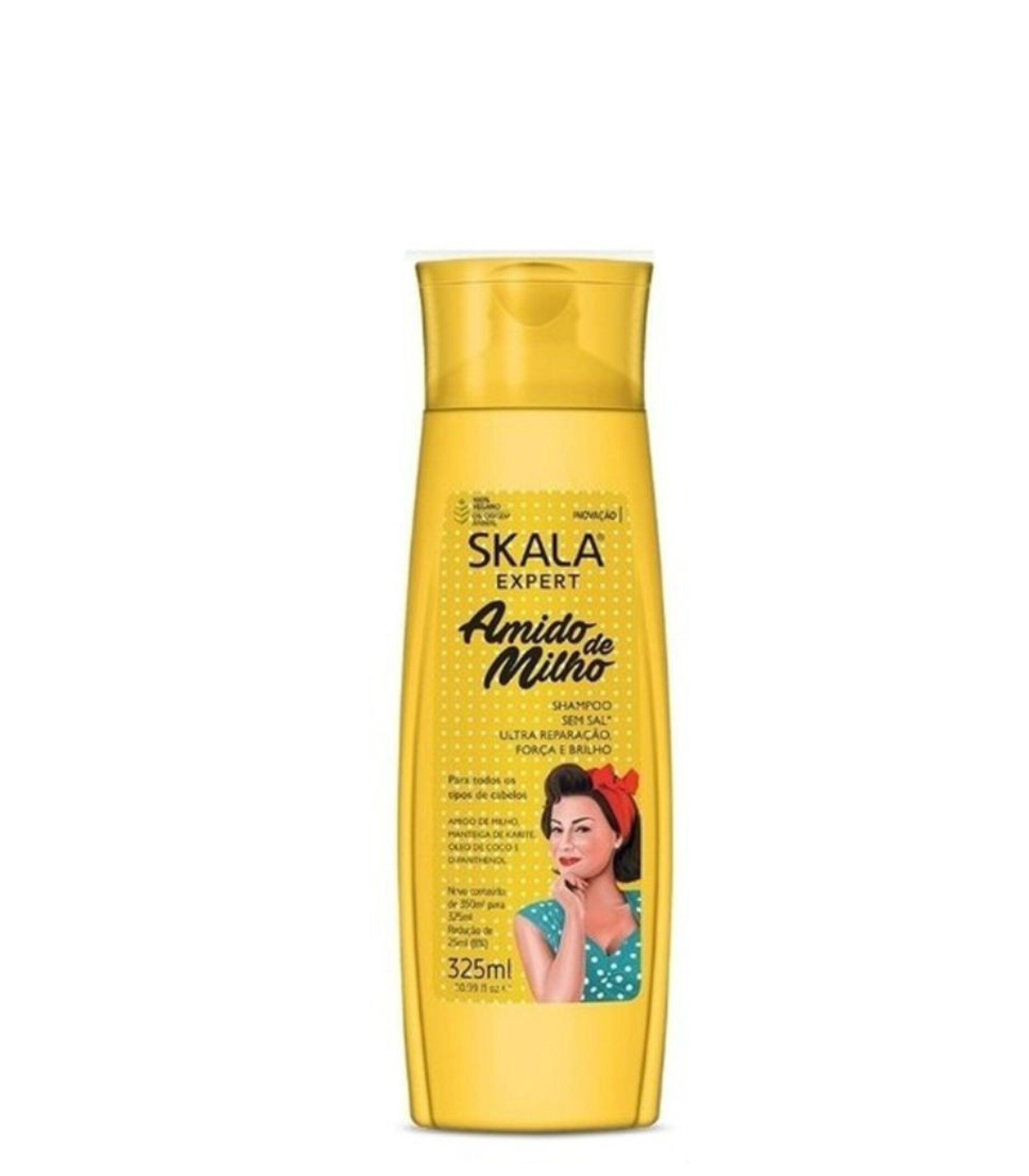 Skala Amido De Milho Shampoo 325ml شامبو لتقوية ولمعان الشعر