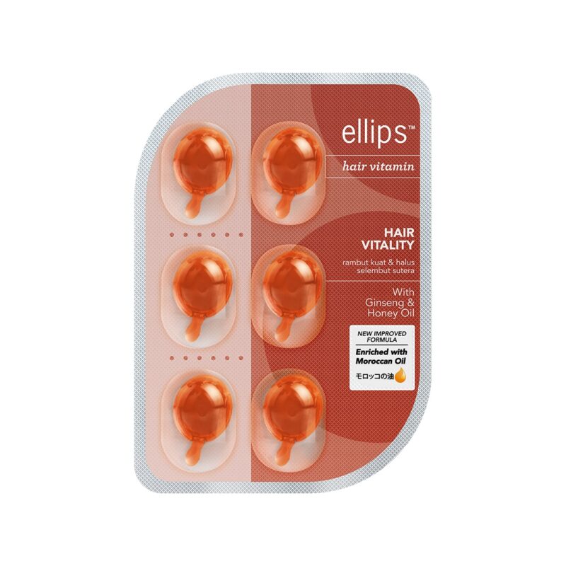 Ellips Hair Vitamin Hair Vitality Blister 6 Pcs كبسولات فيتامين للشعر