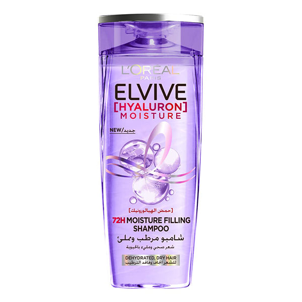 Loreal Elvive Hyaluronic Acid Shampoo 400ml شامبو بحمض الهيالورونيك