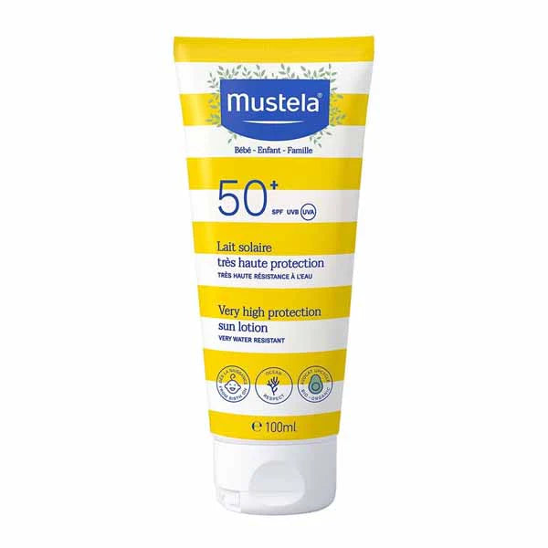 Mustela Spf50+ Baby Sun Lotion 100ml لوشن واقي الشمس