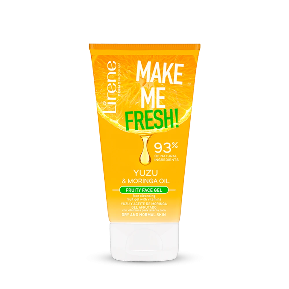 Lirene Make Me Fresh Yuzu Cleansing Gel 75ml غسول للبشرة