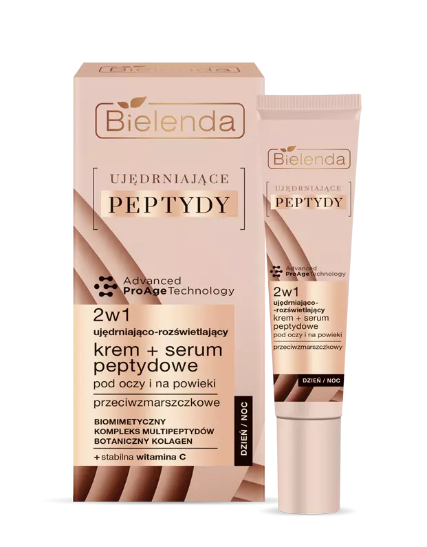 Bielenda Firming Peptides Anti Wrinkle Eye Cream &amp; Serum 15ml كريم العين المغذي و المضاد للتجاعيد