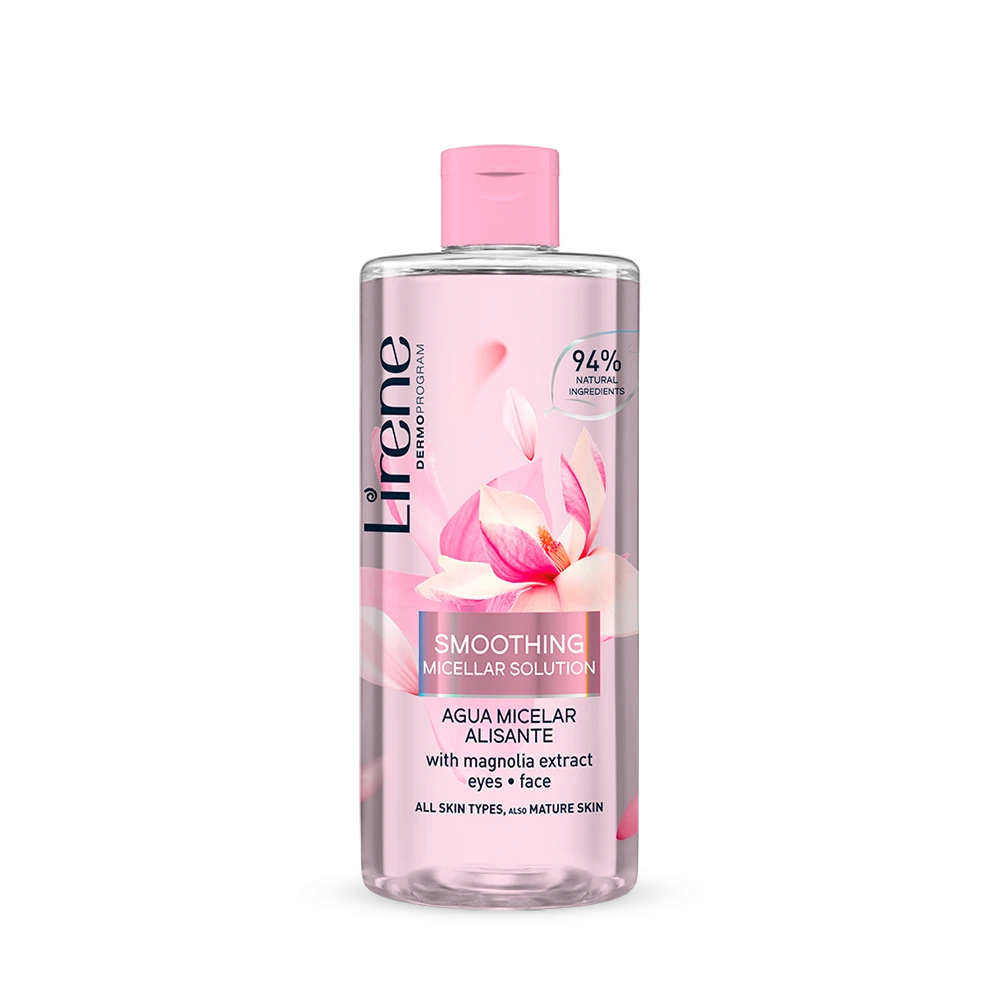 Lirene Smoothing Micellar Water 400ml ميسيلار مزيل مكياج