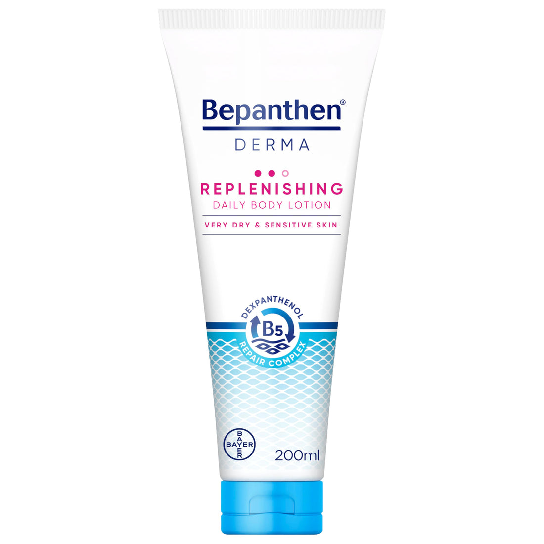 Bepanthen Derma Replenishing Body Lotion 200ml لوشن الجسم المجدد للبشرة الجافة والحساسة